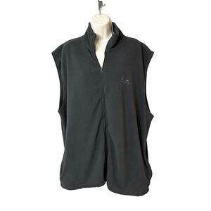 Realtree Gray Fleece Vest XL Soft Outdoor Layer Warm Giftable Winter